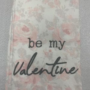Storehouse BE MY VALENTINE Kitchen Towels S/2